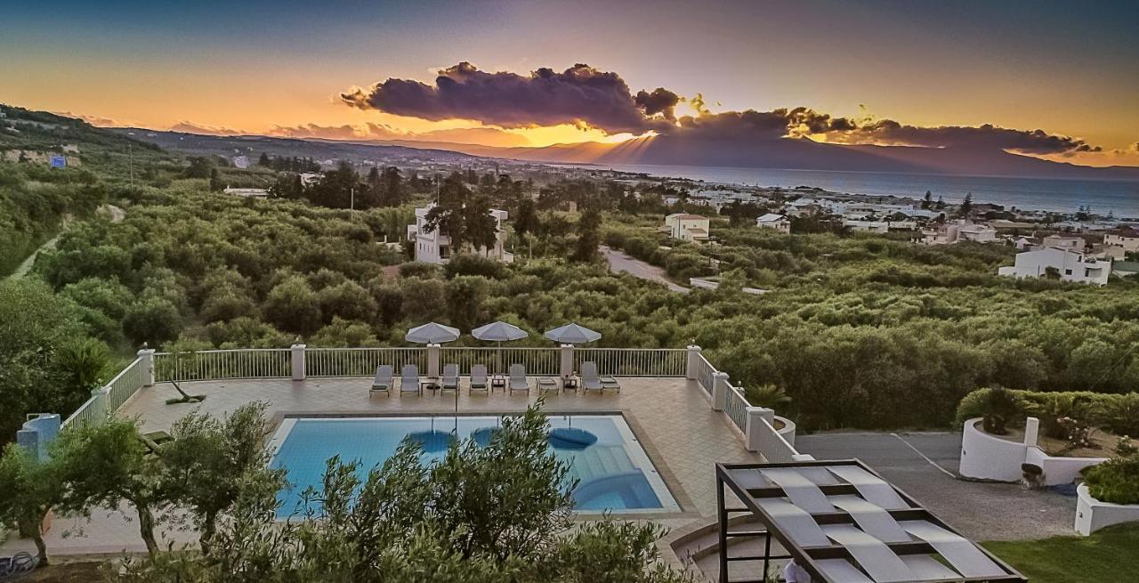 Cretan Blu Platanias Villa Platanés Kültér fotó